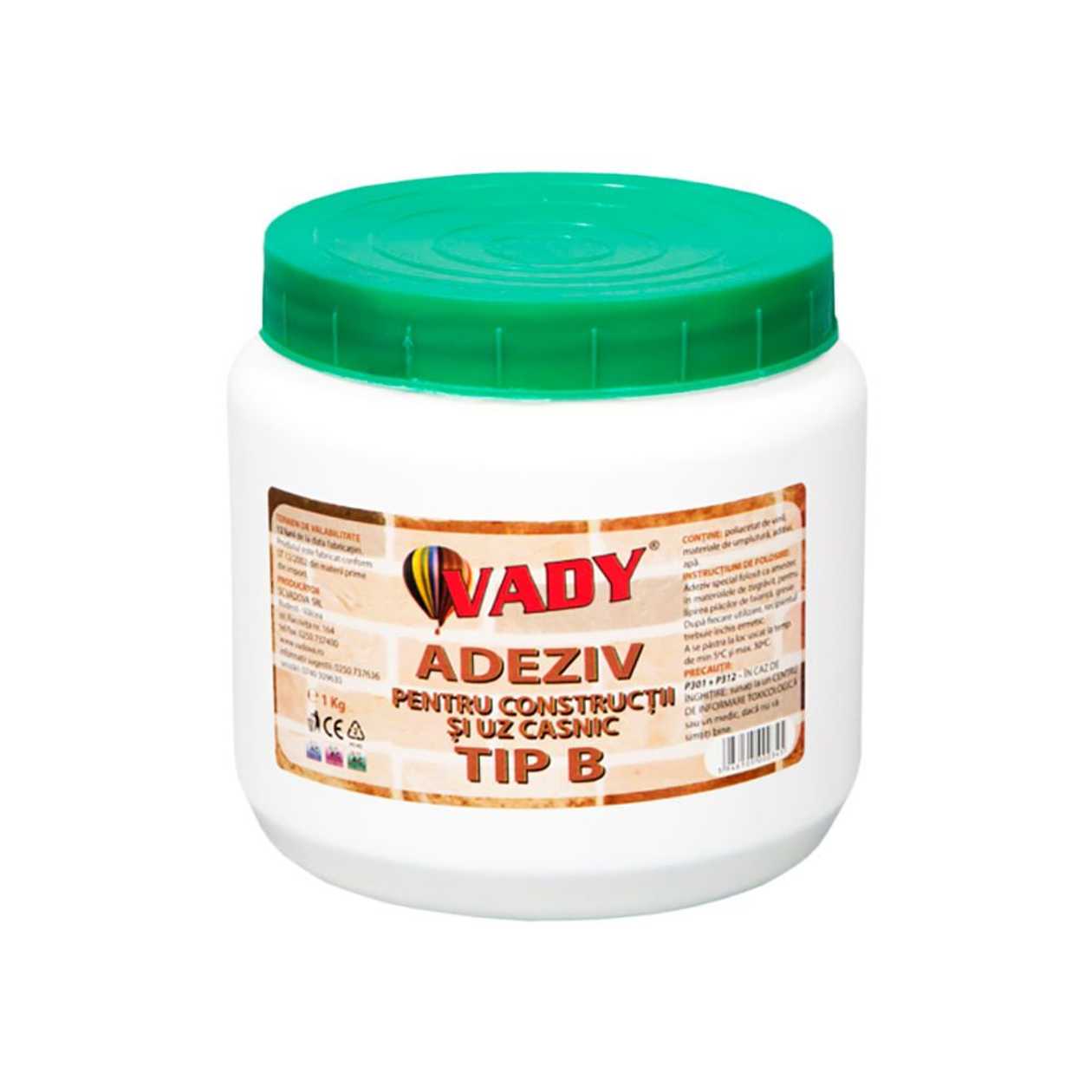 Adeziv tip aracet Vady pentru constructii si uz casnic 1 kg