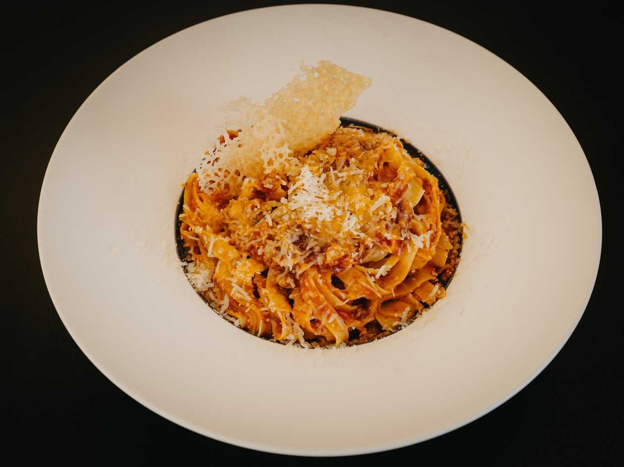 Tagliatelle cu Ragu