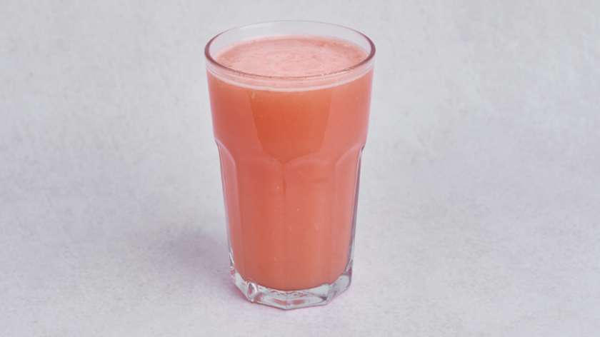 Freshly squeezed juice grapefruit