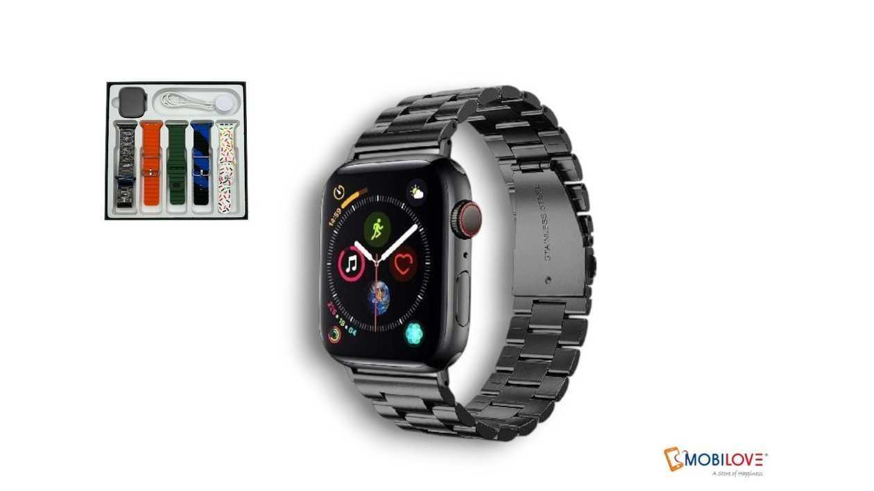 Smart watch WS9 Plus Amoled, 5 straps, 2000246000008