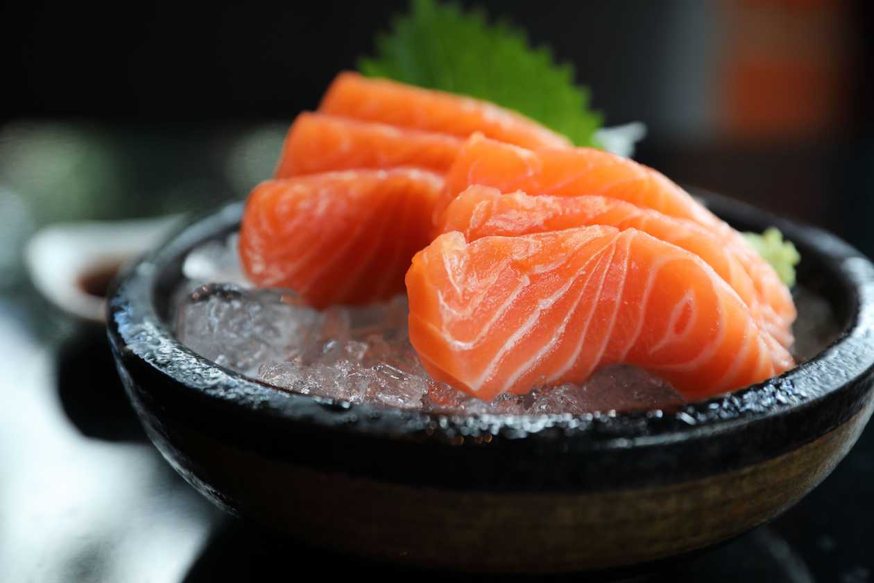 Salmon Sashimi