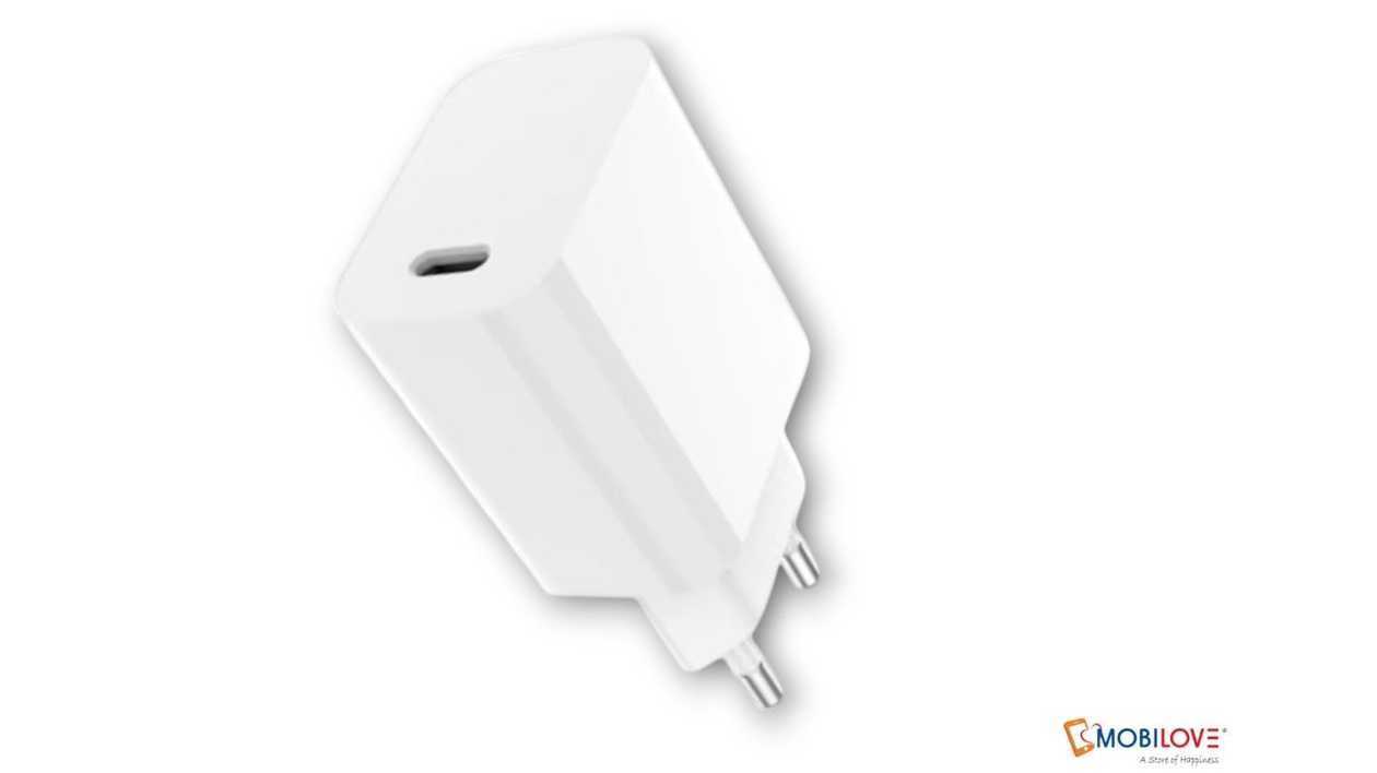 Foni FN20, adapter with Type C input, 20W, white, 6281020165277