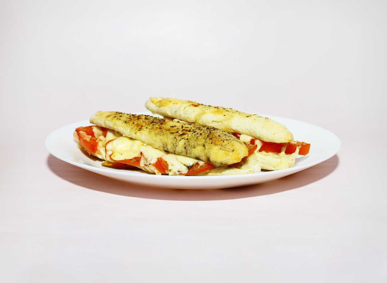 Panini, Tomato, Edam Cheese, Garlic Sauce