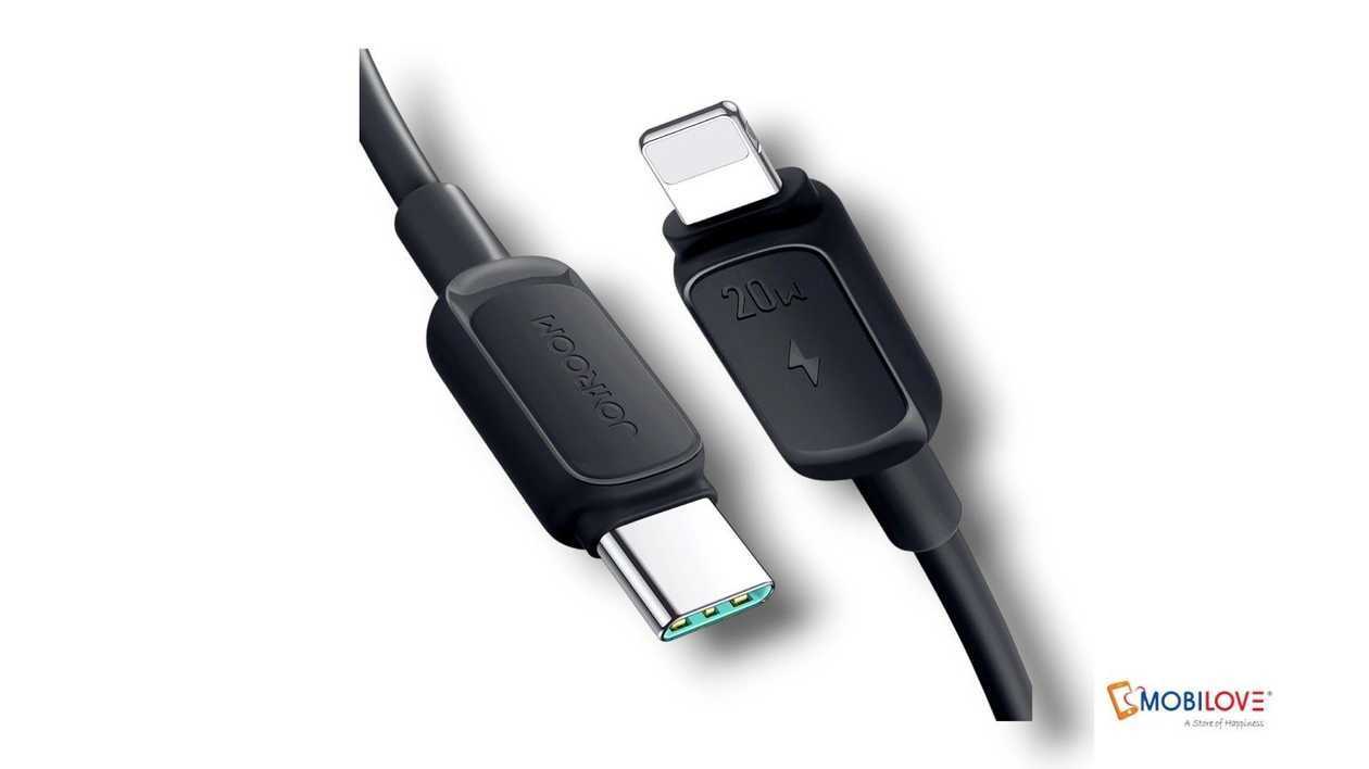 Joyroom SS-CLO20A14, Type C - Lightning cable 20W, black, 6956116748470