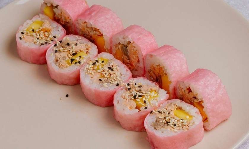 Hosomaczki kids pieczony łosoś mango