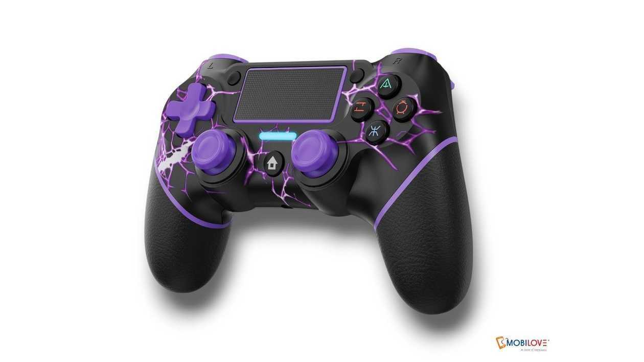 PS4 Joystick, purple-black, 1111111111215