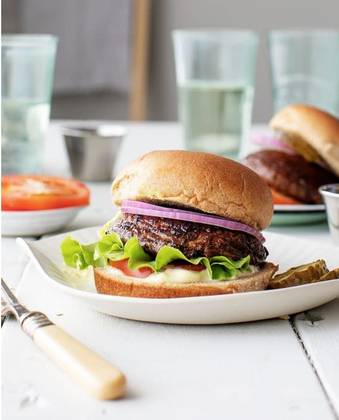 Portobello Mushroom Burger