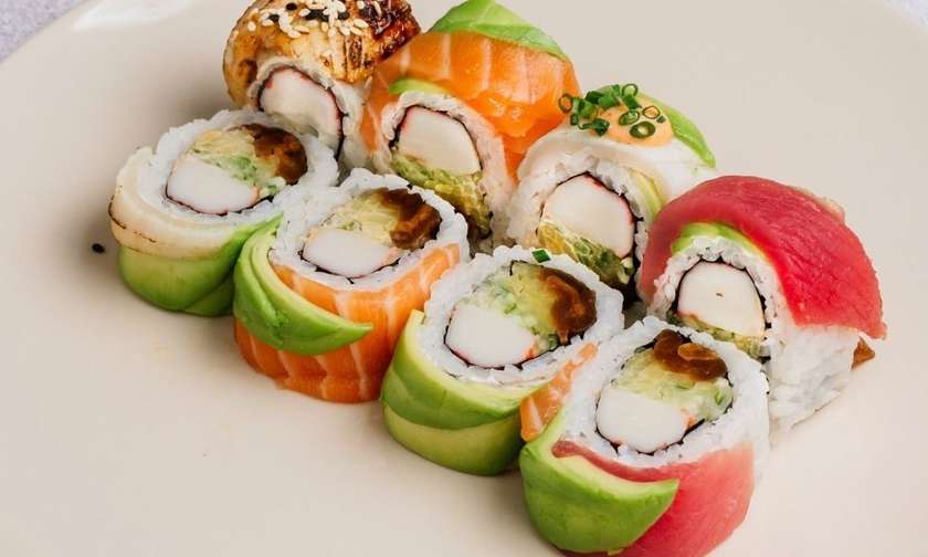 Rainbow roll -8 szt-