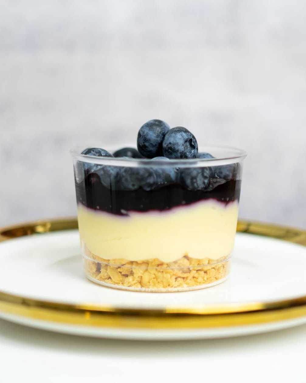 Blueberry pudding