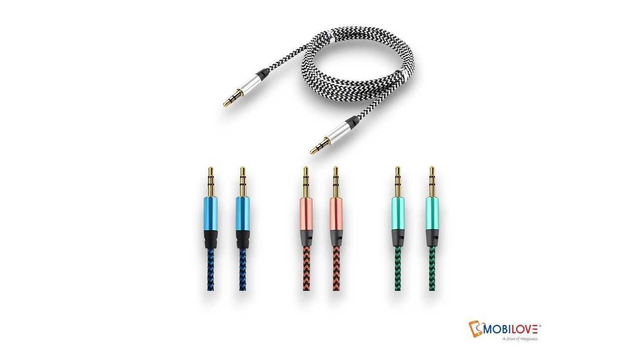 Color cables AUX 1.5 meters. (1 piece), 2110000051853