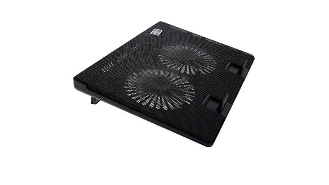 Laptop cooler with 2 coolers 668 up to 17 inc/5