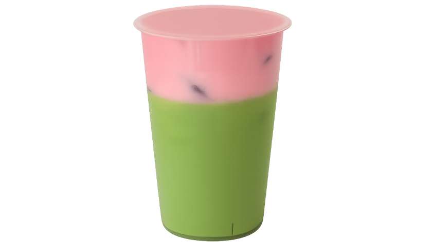 STRAWBERRY COLD FOAM MATCHA LATTE (400ml)