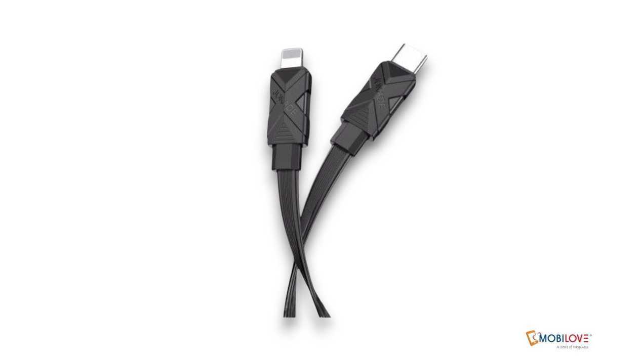 Jokade JA021, Type C - Lightning cable 20W, black, 6921042128009