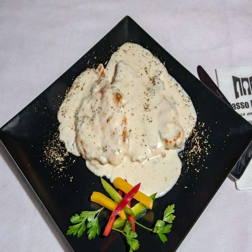 Pui cu Sos Gorgonzola
