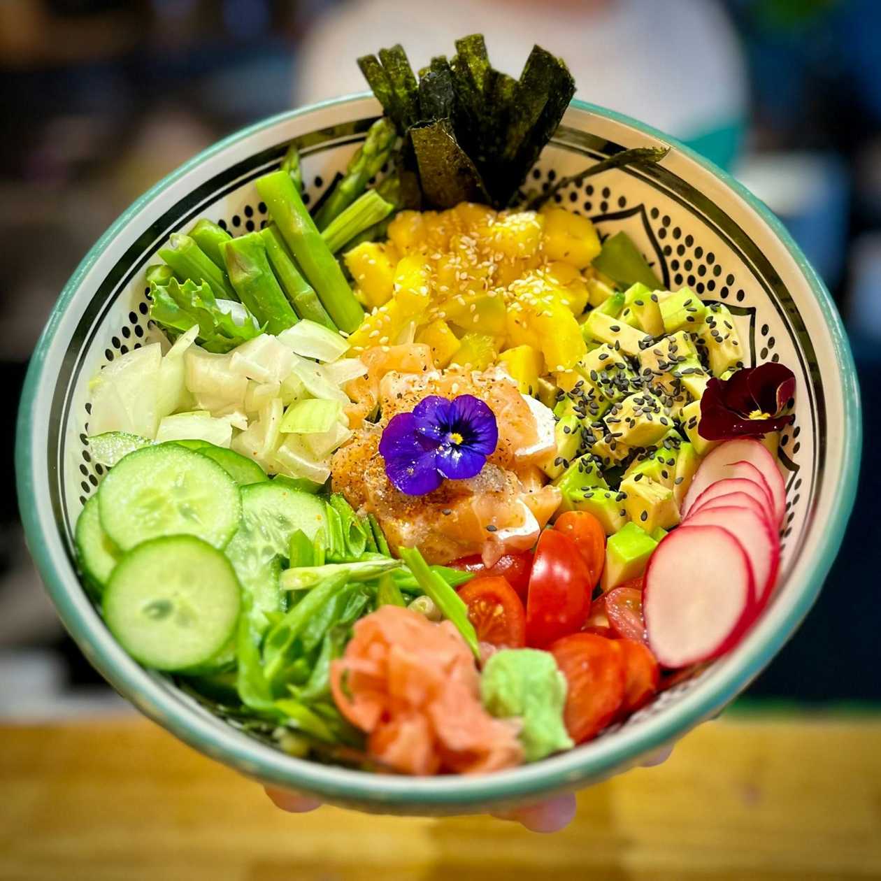 Poke Bowl with Salmon