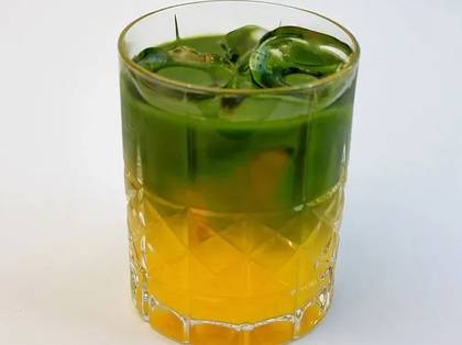 Iced Matcha Orange