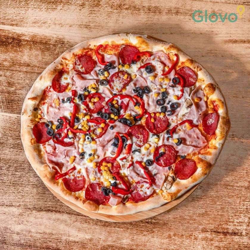 Pizza con Tutto Ø 32cm