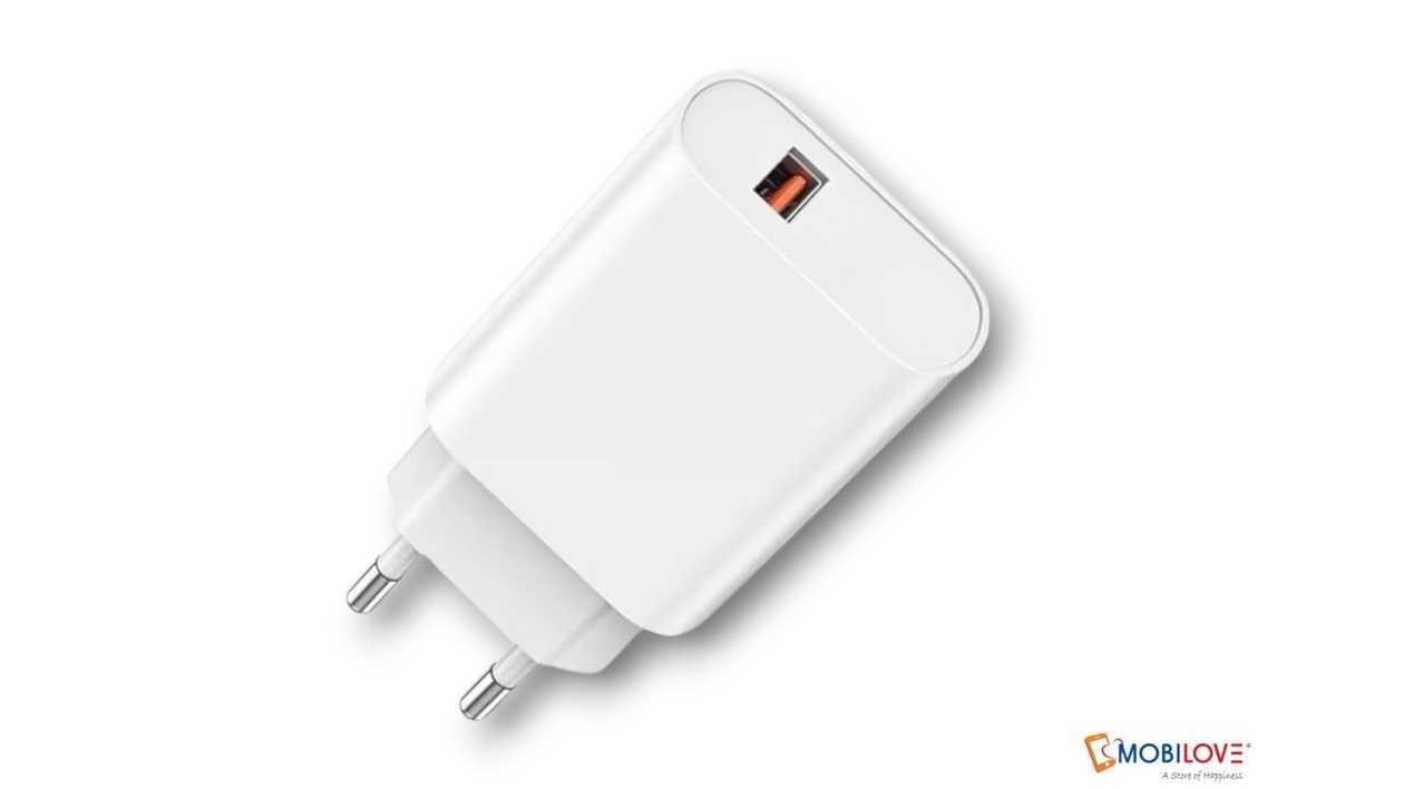 Foni FN 04, adapter with USB input 20W, white (in the package), 6281020054073