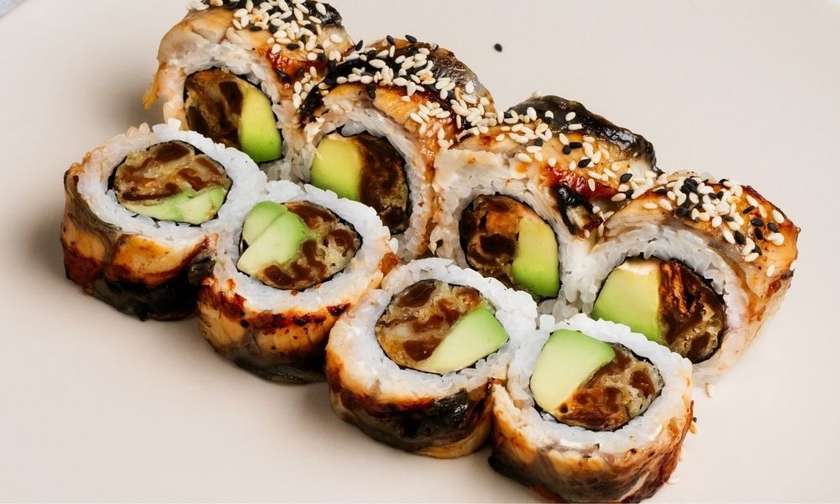 Eel roll -8 szt-