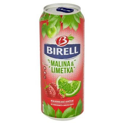 Birell Semi-dark Raspberry-lime 500ml