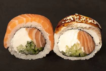 50/50 Canada Roll / Philadelphia Salmon
