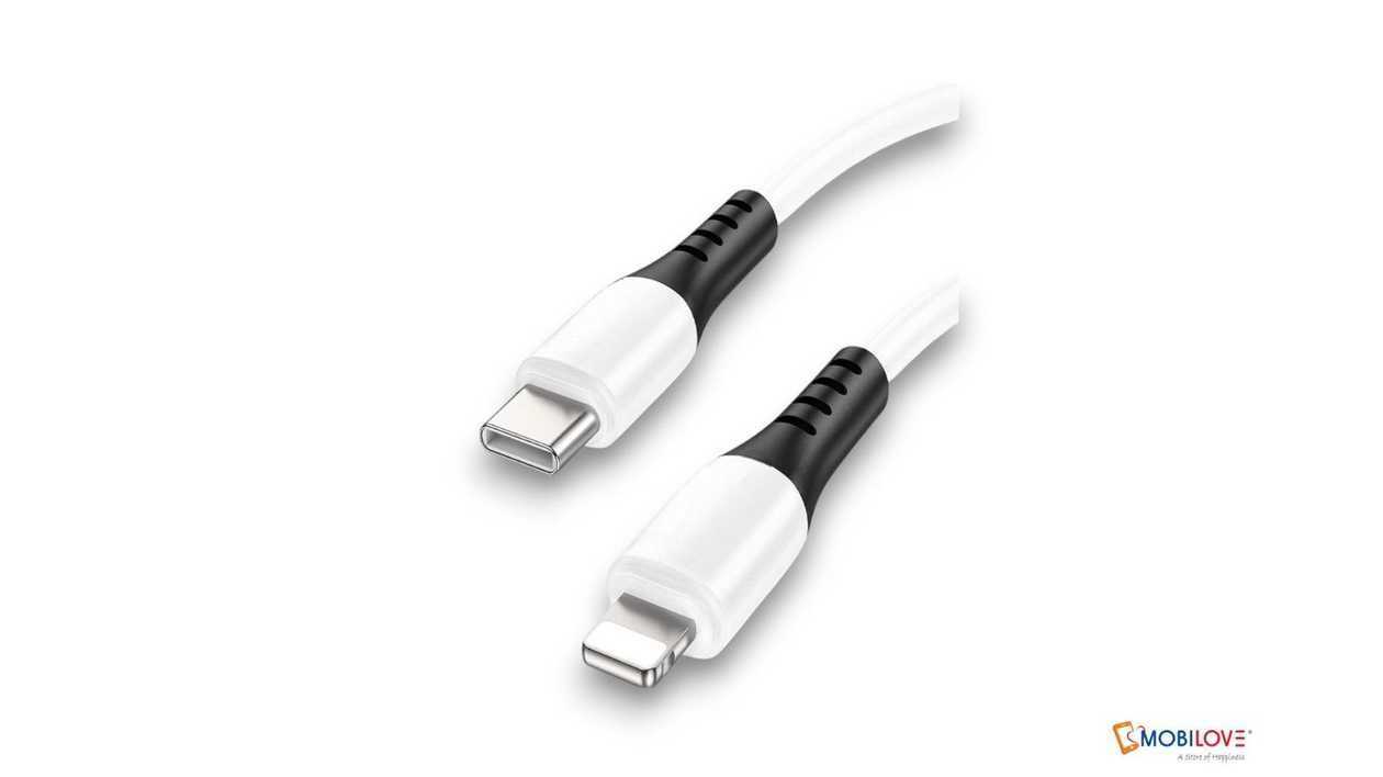 Jokade JA020, Type C - Lightning cable 20W, white, 6921042128498