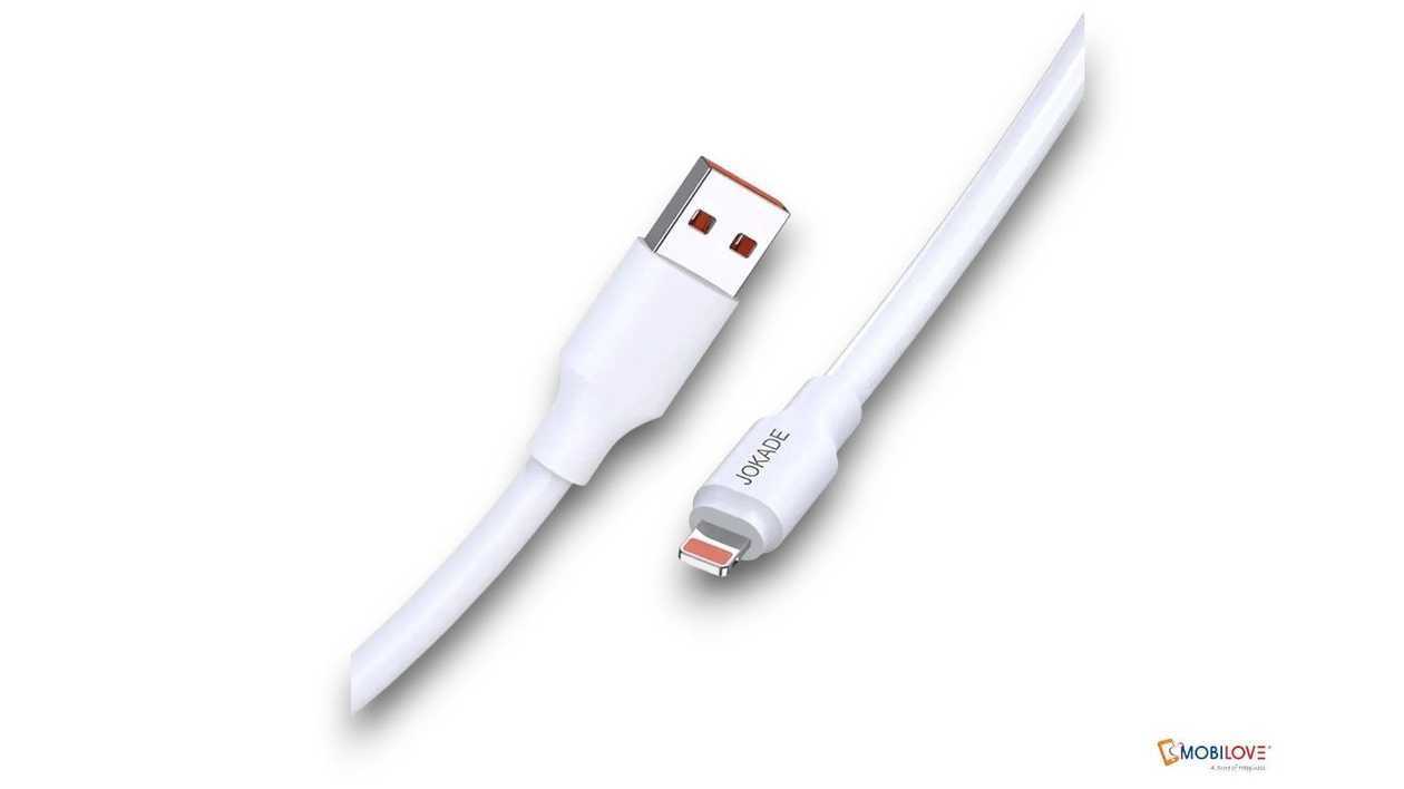 Jokade JA009, Type C - Lightning cable 20W, white, 6921042124360