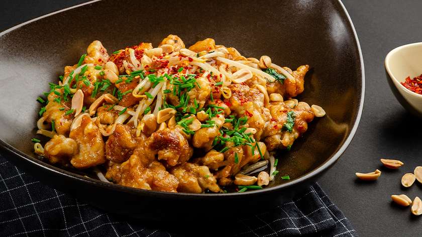 Chicken with oyster sauce