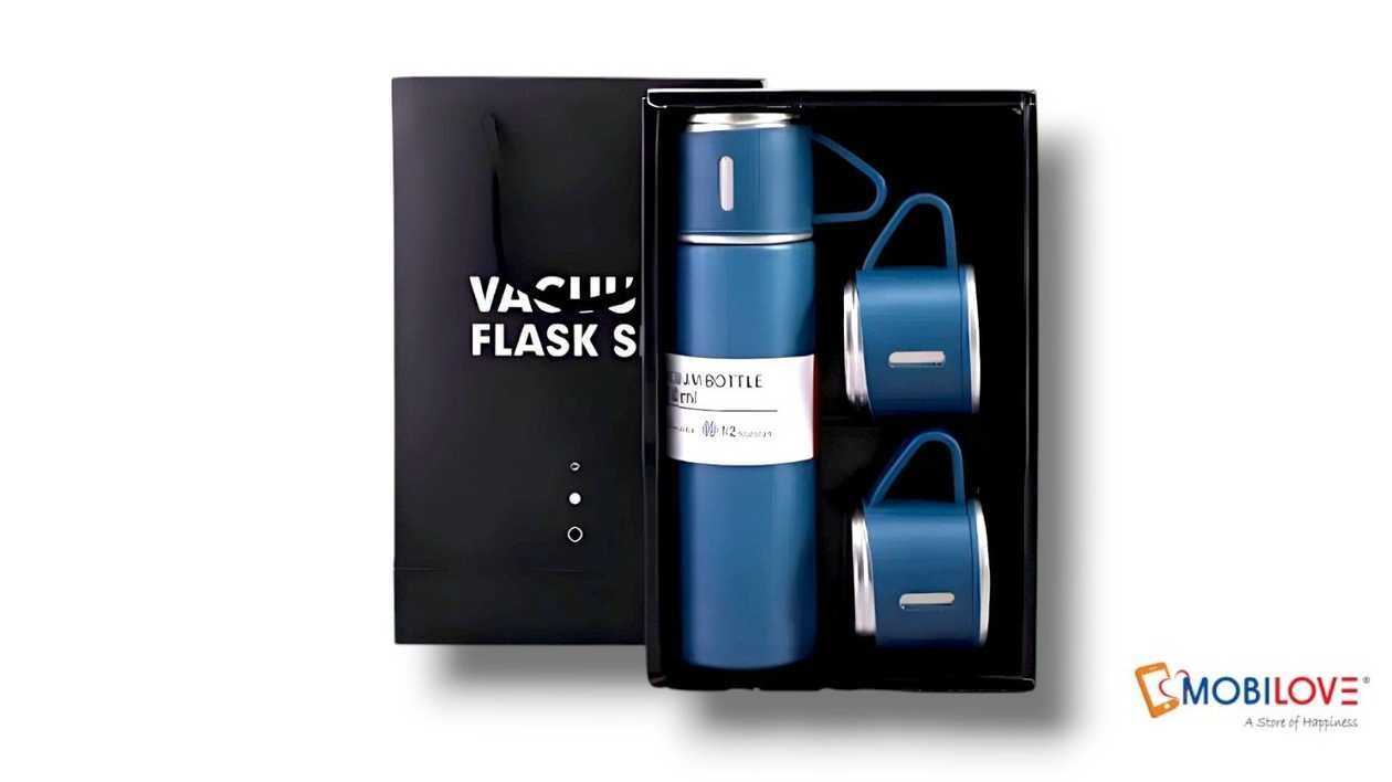 Thermos set, dark blue, 1111111111128