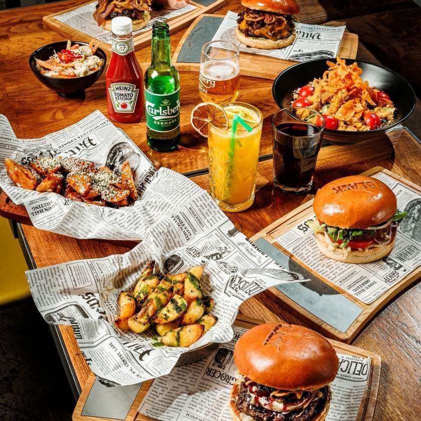 Burger Platter X 4 People