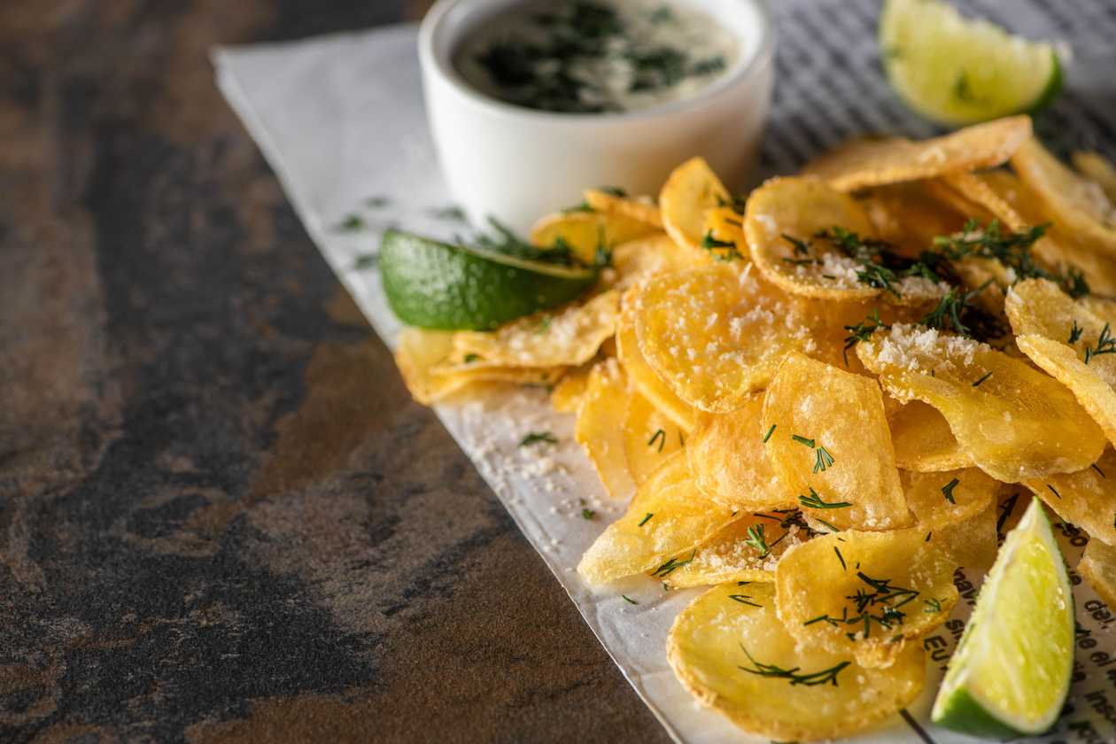 Rosemary Garlic Crisps