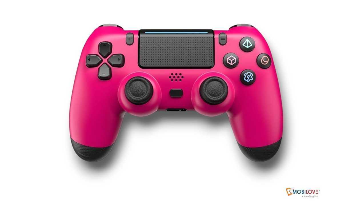 PS4 Joystick, red-pink, 1111111111216