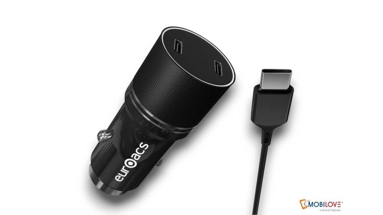 Car adapter 50W Euroacs ECH-MG745, Type C, 7202247657894