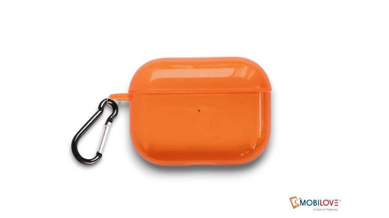 Airpods case hard silicone case: orange 2001005000000