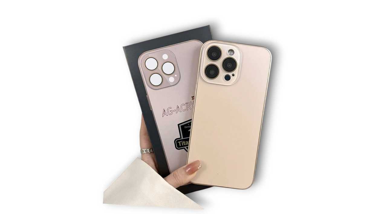 Acrylics Titanium Case, Champagne gold 2000794000000