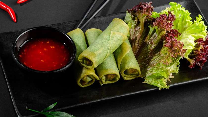 Spring rolls Edamame