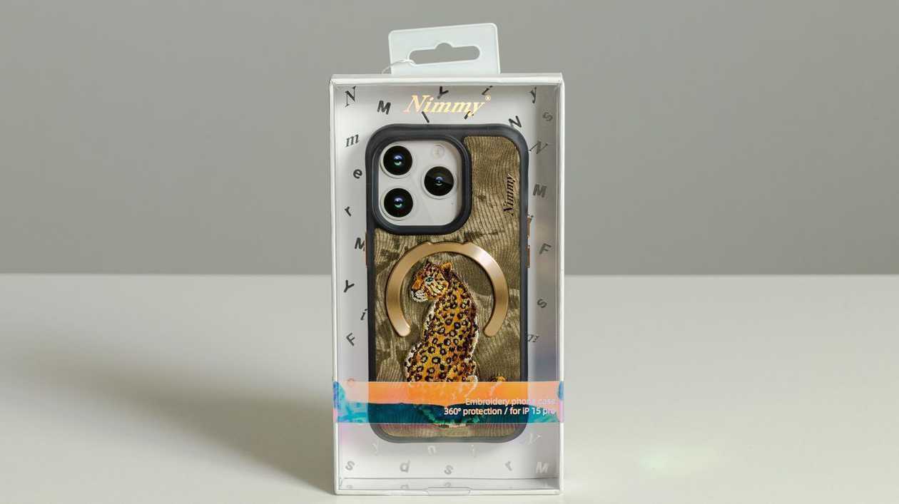 Case (cabro) Nimmy IPH 15 PRO, gold, 6971080318054