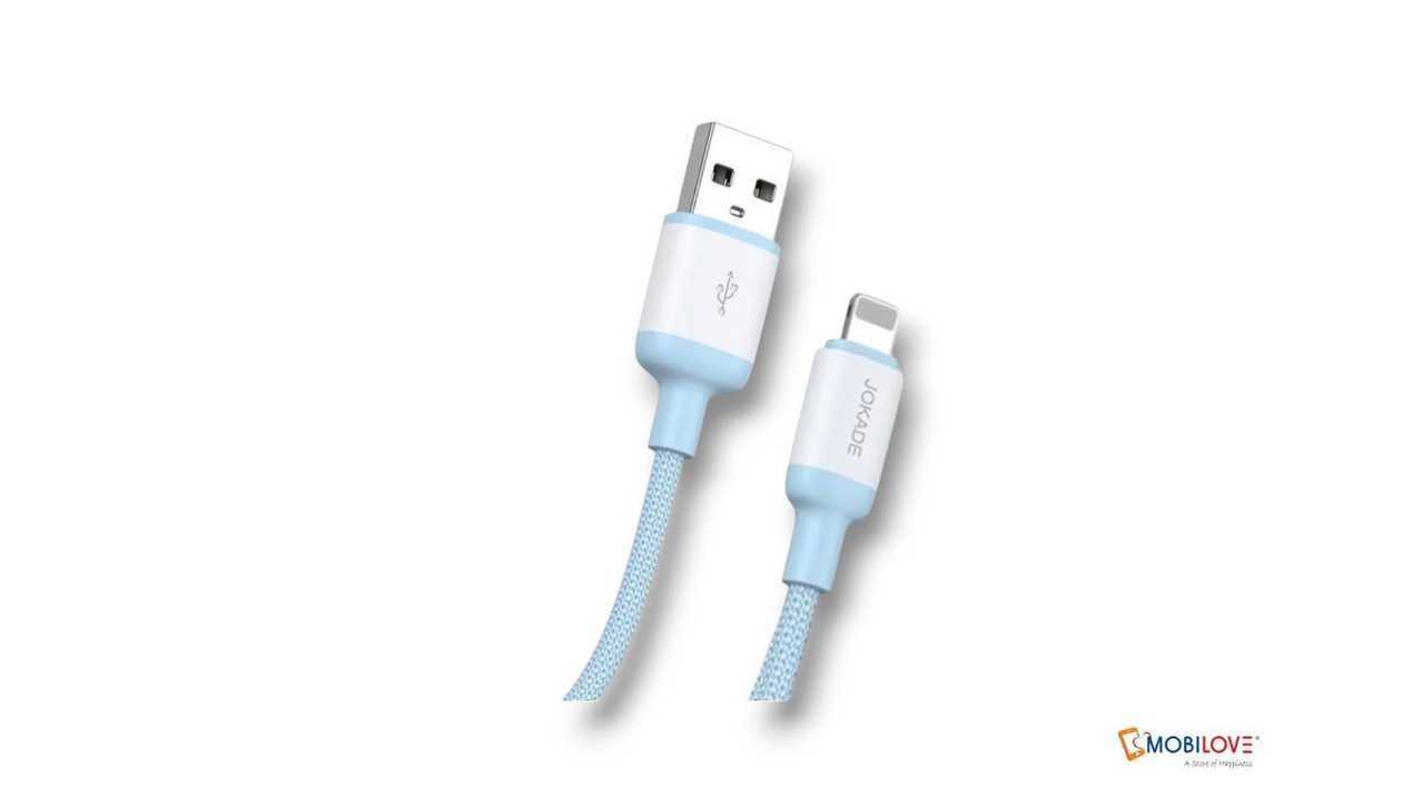 Jokade JA014, USB - Lightning, blue, 6921042125916