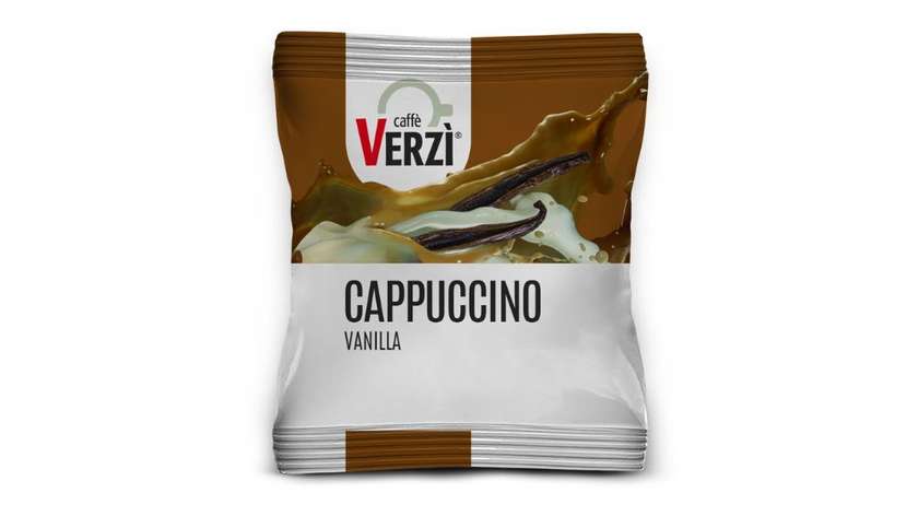 Verzi 30 Capsules Compatible with Nespresso Machine, Cappuccino Vanille