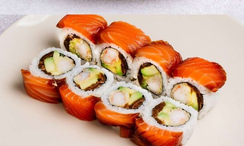 Ebi karakuchi roll -8 szt-