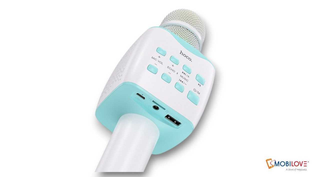 Microphone Hoco BK5, Blue, 6931474742308