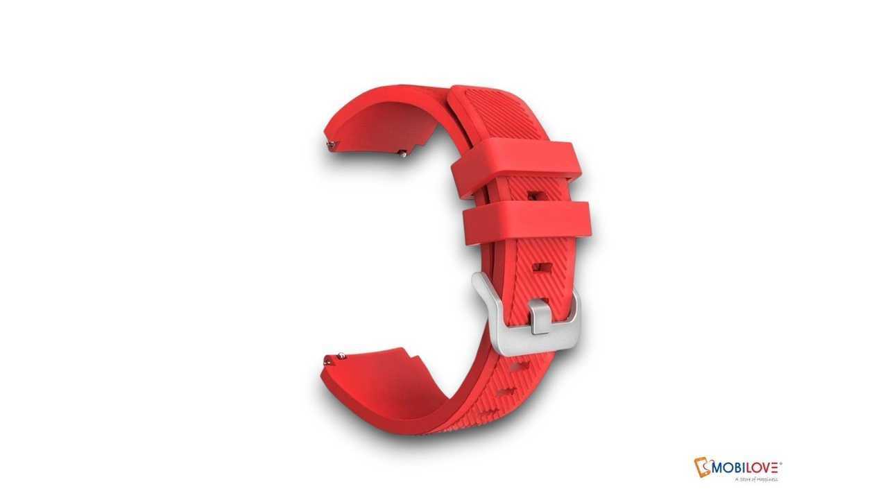Watch strap, red (code:4, in the package), 1111111111246