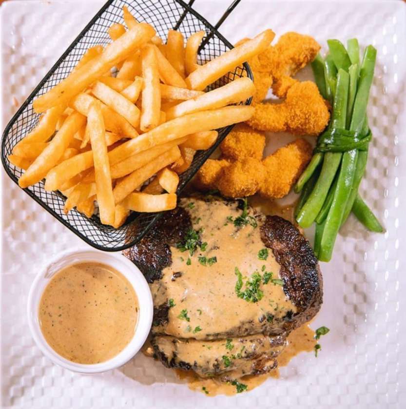 Pork Bites & French Fries