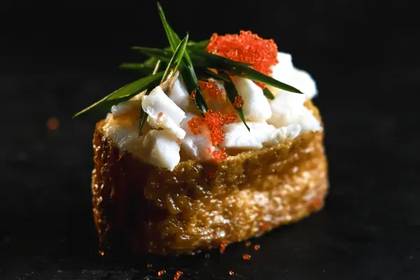 Prawn Gunkan Inari