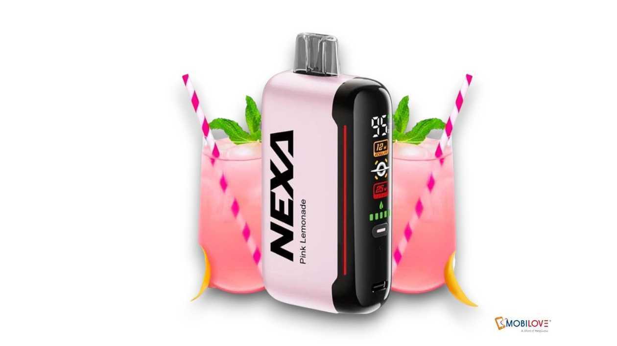Nexa 20000 smoke, pink lemon, 4897136540199