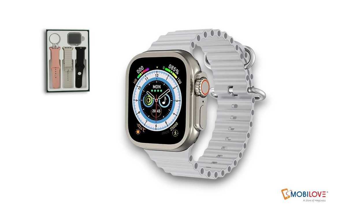 Smart watch WS10 mini, 3 straps, 2000248000006