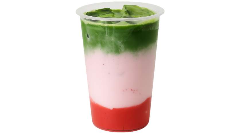 STRAWBERRY MILK MATCHA LATTE (400ml)