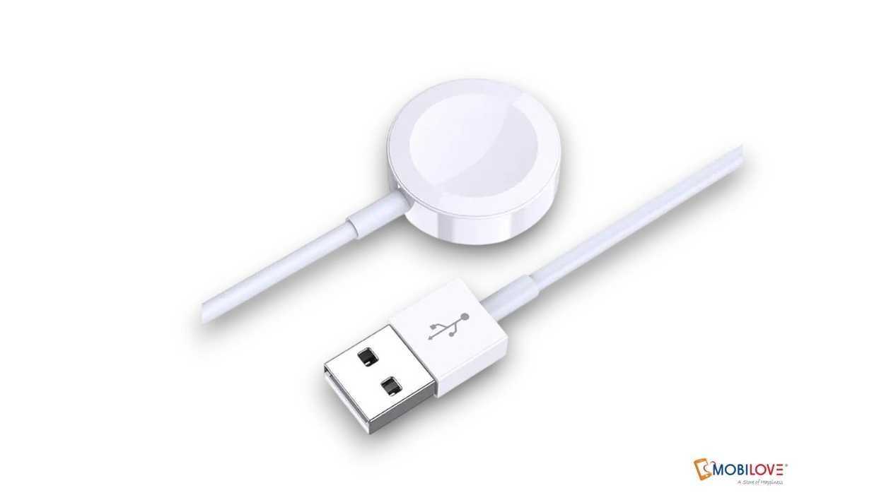 Jokade JK 005, USB, Cable for Smart watch, white, 6921042130767