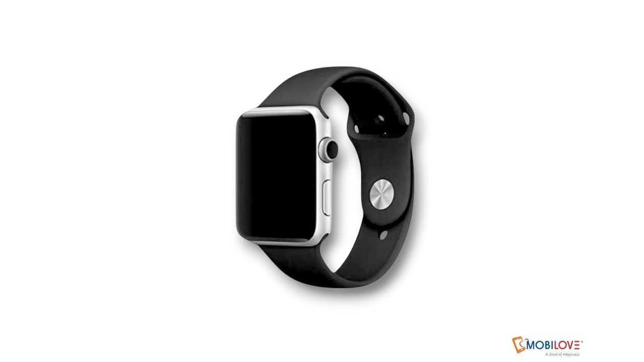 Watch strap, black (code:6, in the package), 1111111111248