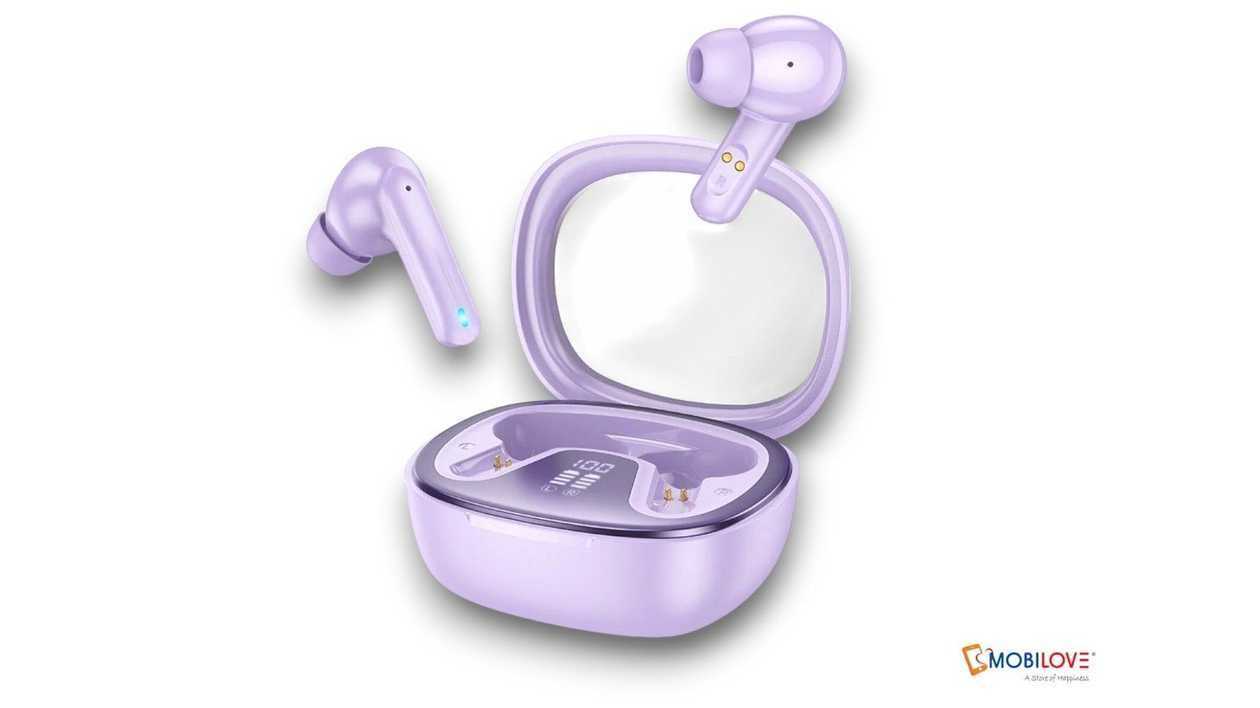 Airpods Hoco EQ6, purple, 6942007604741